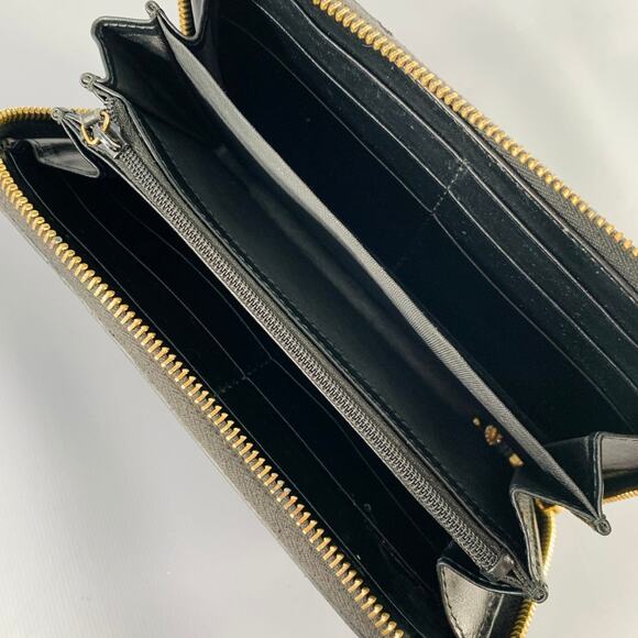 GUCCI Black Leather Zip Wallet - Picture 3 of 3